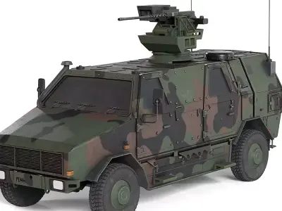 5 Military Vehicles Collection Free 3D model