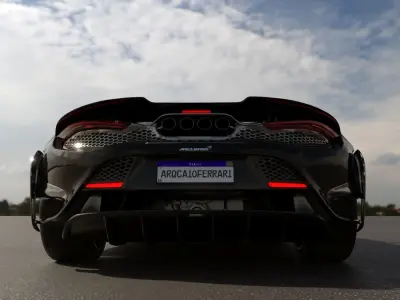 2021 McLaren 765LT  Free 3D model