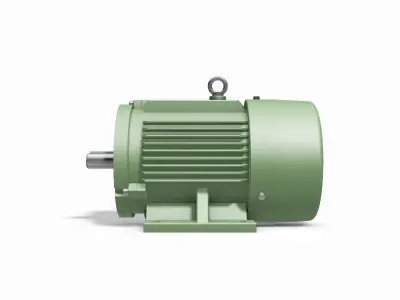 112M B34b Left IEC electric motor - 3D CAD model 3D model