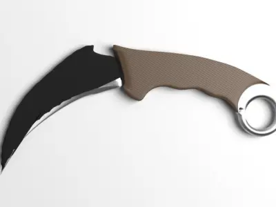 Karambit Knife 5 3D model
