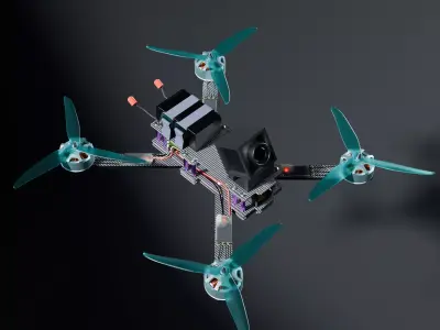 FPV DRONE - GENERIC 3D model