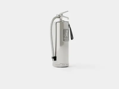Fire Extinguisher Low-poly 3D model 53