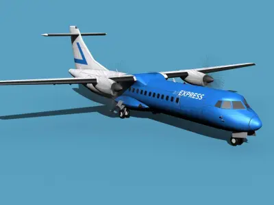 ATR  ATR-72-600 Air Express 3D model