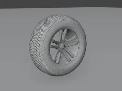 Car Tire 3D model