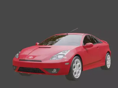 toyota celica 2000 3D model