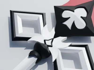 Sword - Allbotars Low-poly 3D model