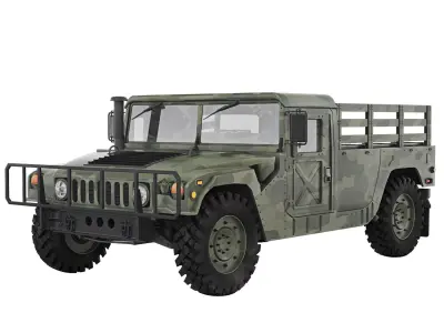 Humvee Military M998 3D model