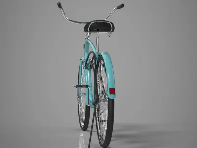 Bicycle vintage - vintage 3D model purchase