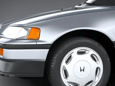 Honda Civic CRX II 1988 3D model
