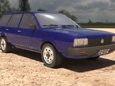 Volkswagen Passat Variant 1980 3D model