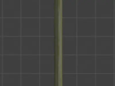 METALLIC REALISTIC MEDIAVAL SWORD Low-poly 3D model