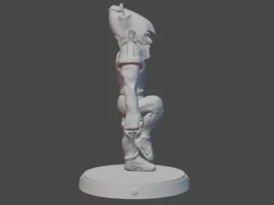 The Runner Chess 3D PRINTABLE model 3D print model
