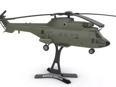 AS532 COUGAR  3D print model