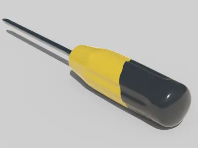  Screw Driver 3D model