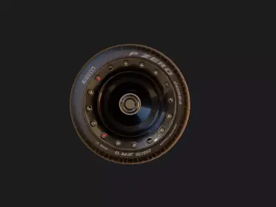Aero3D  Wheel Rim Model 3D model