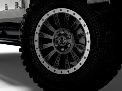 INEOS Grenadier Fieldmaster 2023 wheel 3D model