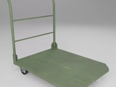 Platform trolley 3D model
