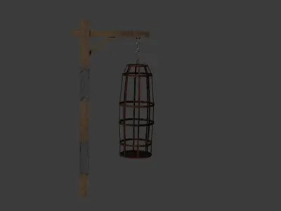 Hanging cage  3D model