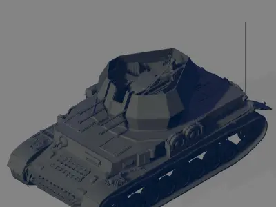 Wirbelwind 3D model
