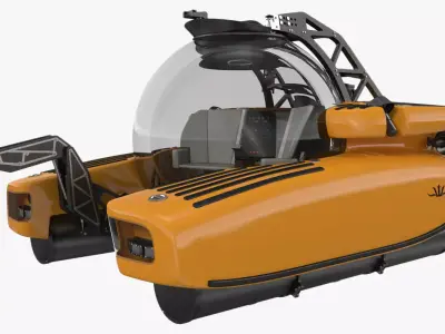 Personal Submarine Triton 3300 3D model