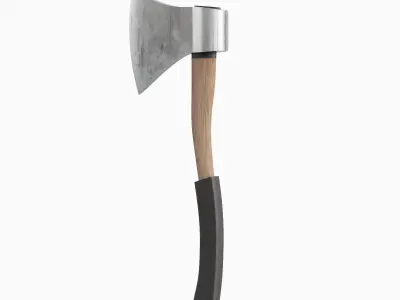 Camping Axe 01 3D model