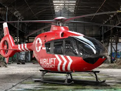 Eurocopter EC-135 3D model