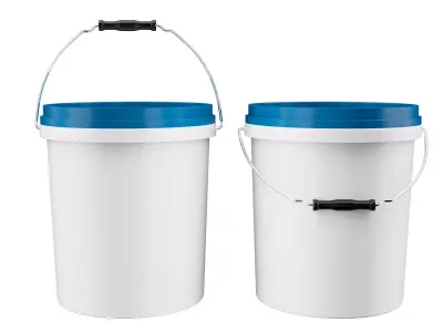 Plastic Bucket 3D model