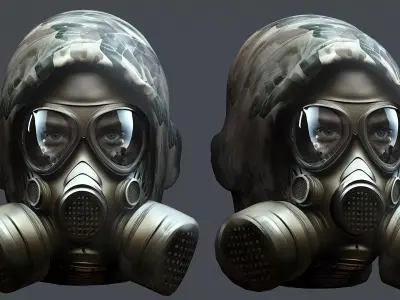 Helmet 3d model military combat Military Low-poly 3D model buy
