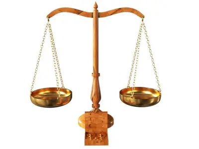 Balance Scale 3D model