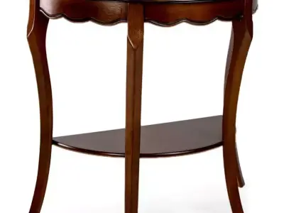 Asheville Half Moon Console Table Free 3D model