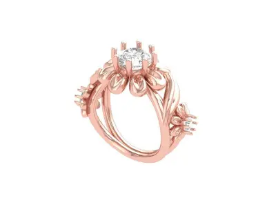 Wedding Ring  3D print model 272
