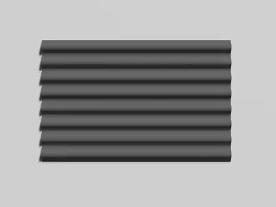 Sheet Metal 3D Model Free low-poly 3D model