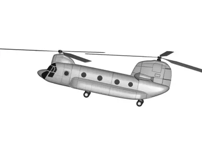 Boeing Chinook 3D model purchase