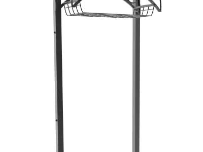 Metal Hose Holder Option 1 3D model