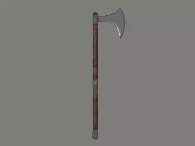 Medieval Axe 3D model purchase