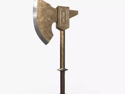 Ax of war 3D model
