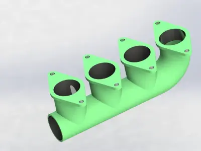Exhaust Manifold 3D model