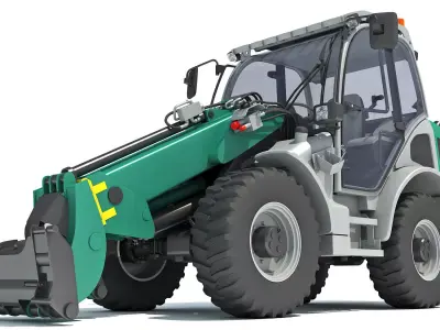 Wheel Loader 3D model