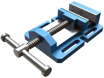 Drill Press Vise 3D model