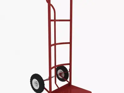 Hand Truck Low-poly 3D model purchase