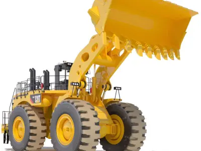 Wheel Loader  Cat 994F 3D model