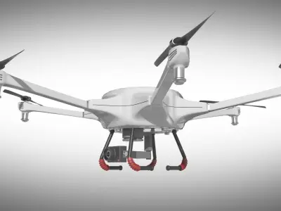 Hexa Copter 3D model