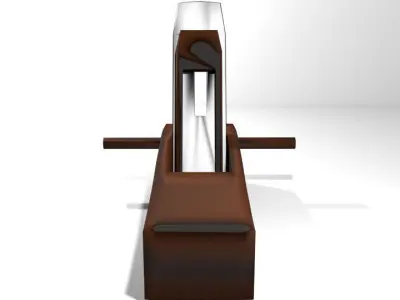 Craftsman Handtools - Smoothing Plane 3D model