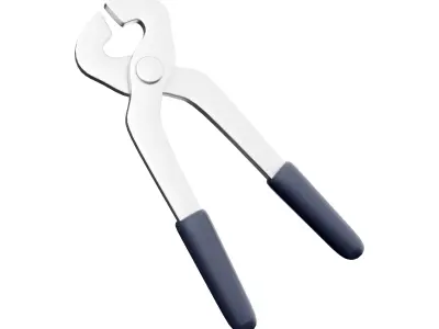 Electric cutting plier cartoon icon 3D model