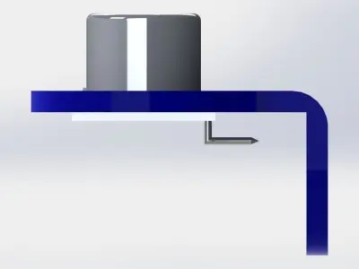 SOPORTE HC-SR04 Free 3D model