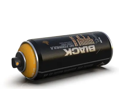 MONTANA spray can color spray 3D model