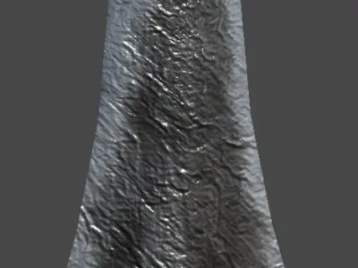 spear1 sword Low-poly 3D model