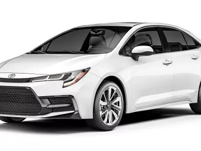 Toyota Corolla XSE 2020 3D model