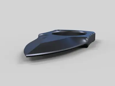 Ring dagger 3D model