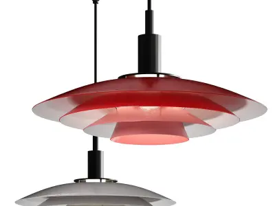 Nordic pendant light 3D model